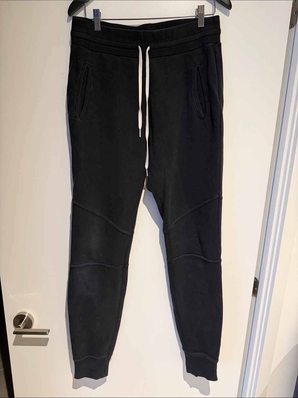 John Elliot Black Men's Drawstring Jogger Pants